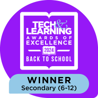 Tech & Learning Award of Excellence logo