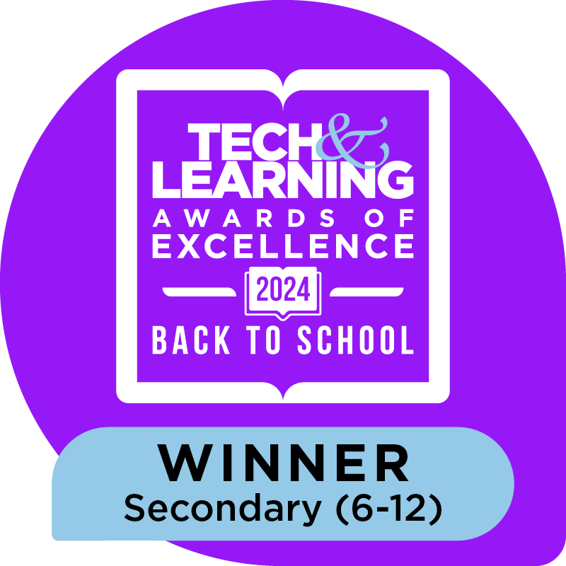 Tech & Learning Award of Excellence logo